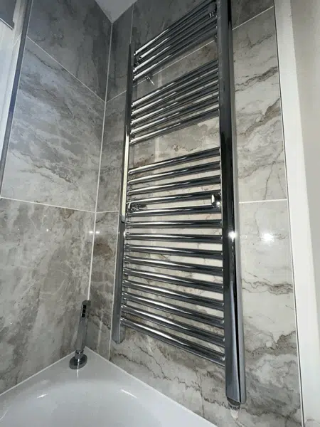 towel rail fixing by our plumber towel rail fixing by our plumber